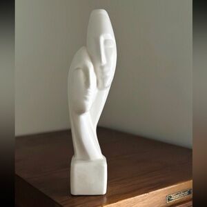 Mid Century Devotion Abstract Sculpture